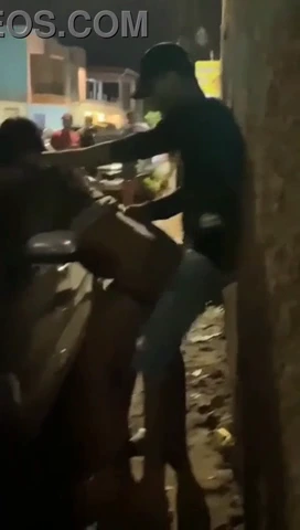 Viral sex video on the street in Germany porn video