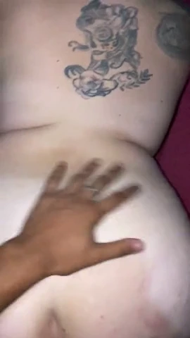 I penetrate and ejaculate inside a white slut's mouth, filling it with saliva porn video